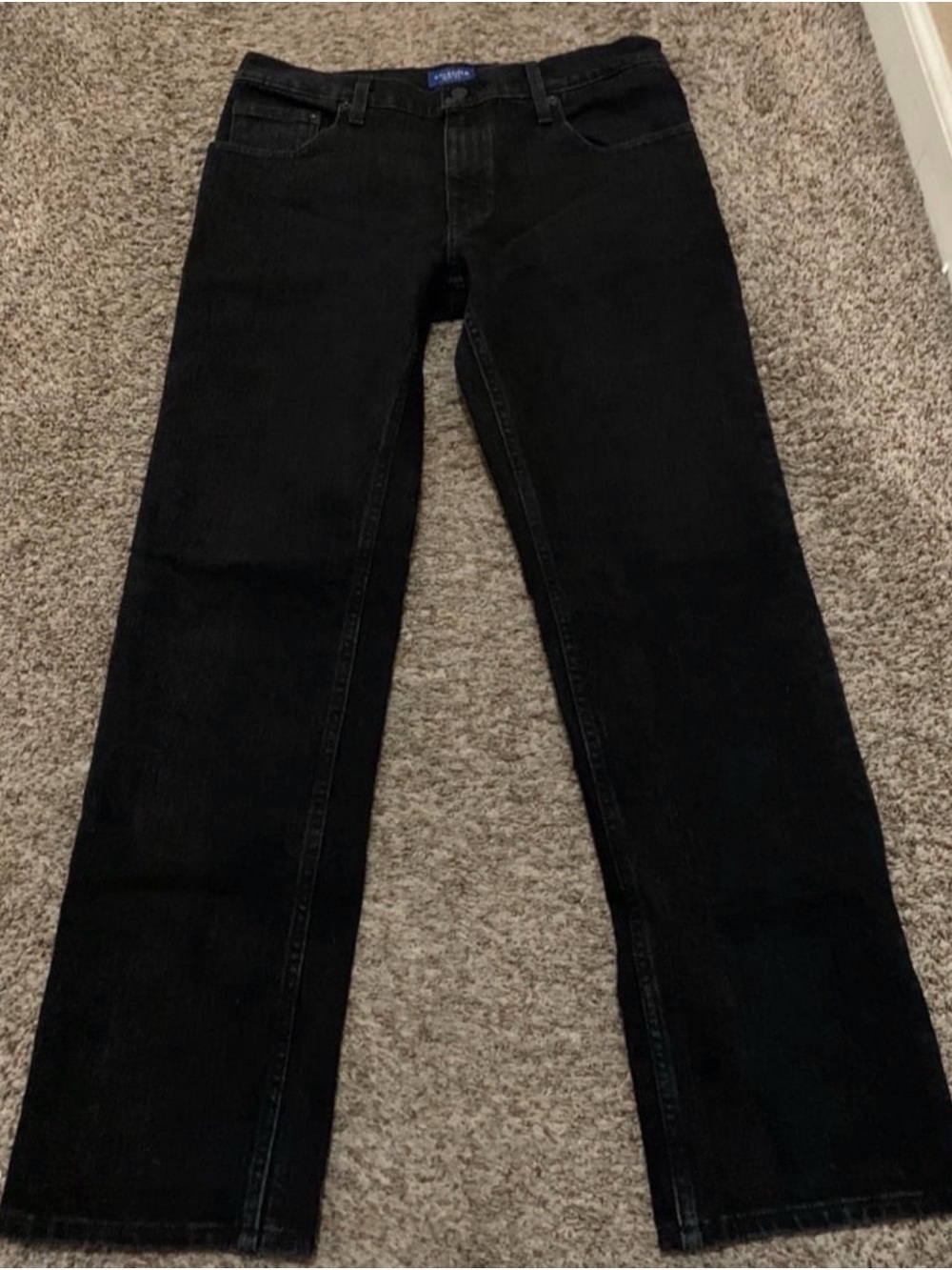 Arizona Jean Company Black Straight-Leg Men’s Jeans